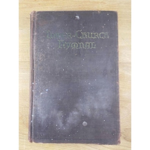 Inter-Church Hymnal 1939 Relié Trésor d&#39;hymnes et de matériel de culte