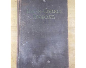 Inter-Church Psalmbok 1939 Inbunden skattkammare av psalmer och gudstjänstmaterial