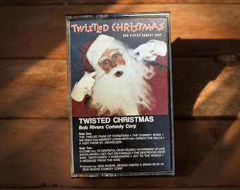 Twisted Christmas Cassette Tape Bob Rivers Comedy Corp Funny Holiday Music