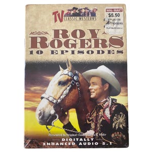 Roy Rogers Classic Westerns DVD Set 10 Episodes Digitally Enhanced Audio 5.1