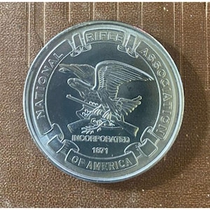 Nra Rifle Series Challenge Coin Springfield 1903-1936 World War I & II Medallion