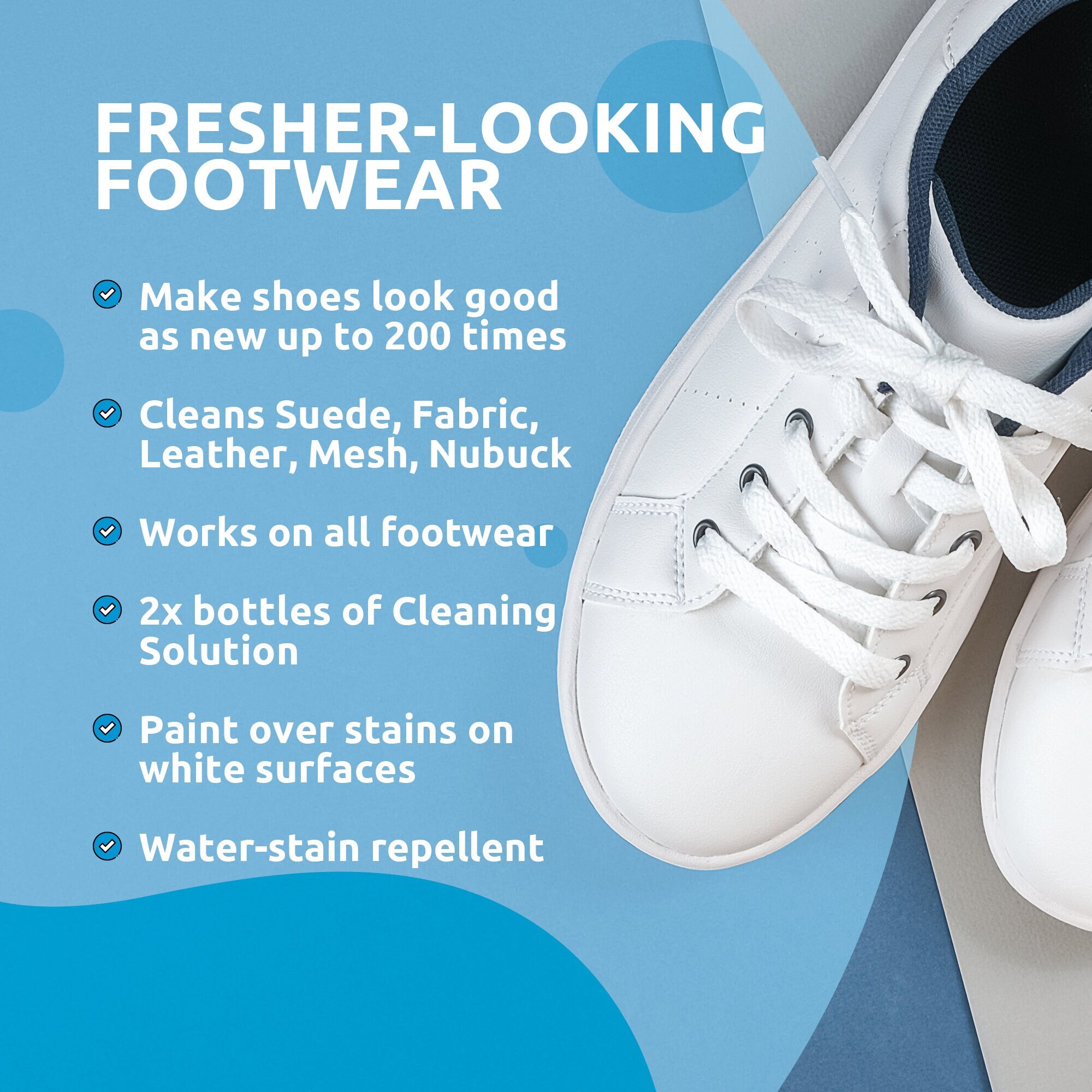 Refreshed Shoe Cleaner Complete Shoe Care Kit Etsy