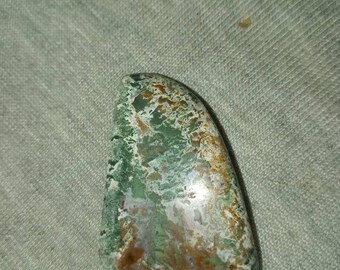 Green moss agate