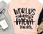 World 39 s Okayest Mom, Teacher, Funny Homeschool, Distance Learning, Social Distancing, Quarantine svg png dxf Cricut Silhouette cut files