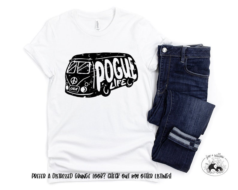 Pogue Life the Outer Banks OBX VW Van Retro Van Pogues Etsy