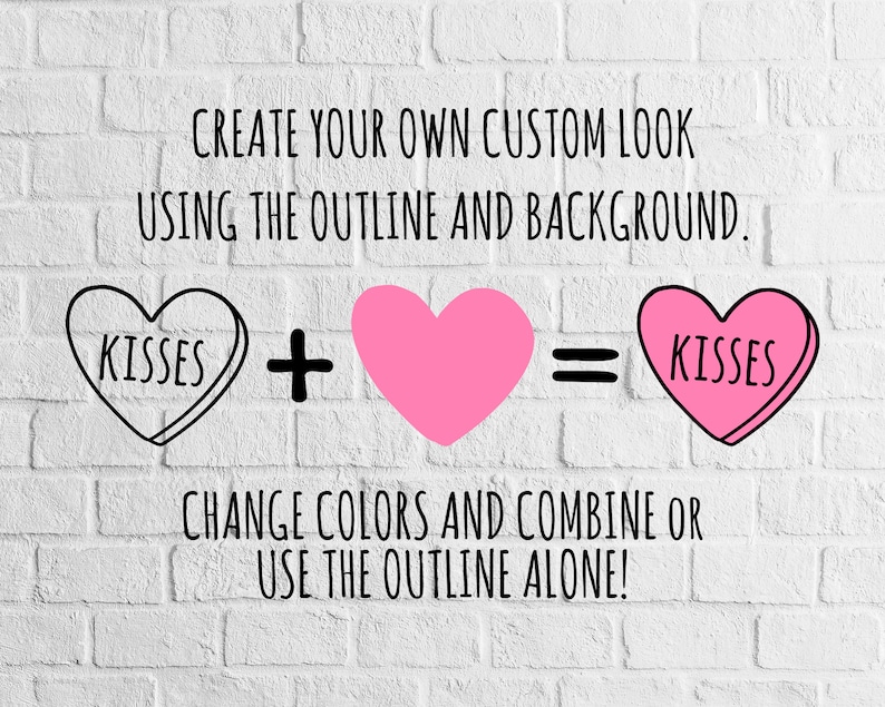 Download Conversation Hearts SVG Anti-Valentines Hearts SVG Candy ...