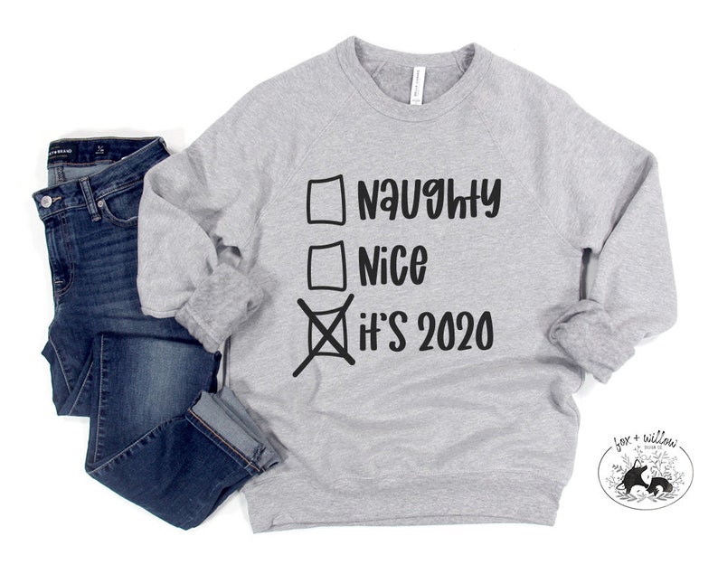 2020 Santa's Naughty or Nice List svg Funny Christmas | Etsy