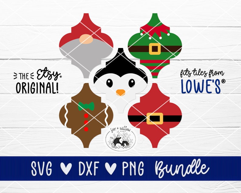 Download Penguin Gnome Svg Dxf Png Santa Arabesque Elf Gingerbread Man Tile Christmas Ornament Svg Bundle Lantern Shape Tile Ornament Art Collectibles Drawing Illustration Poligon Com