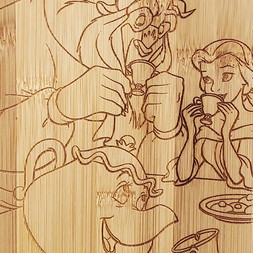 Beauty and the Beast Inspired Kitchen Towels Etsy