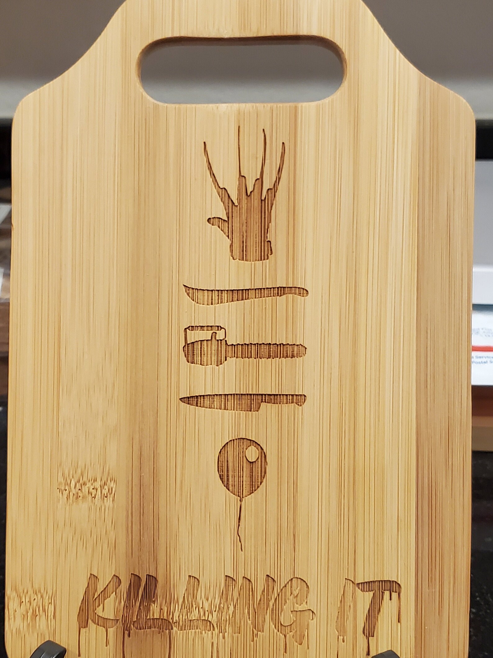 Horror Movies Inspired Cutting Board is the Perfect Addition Etsy