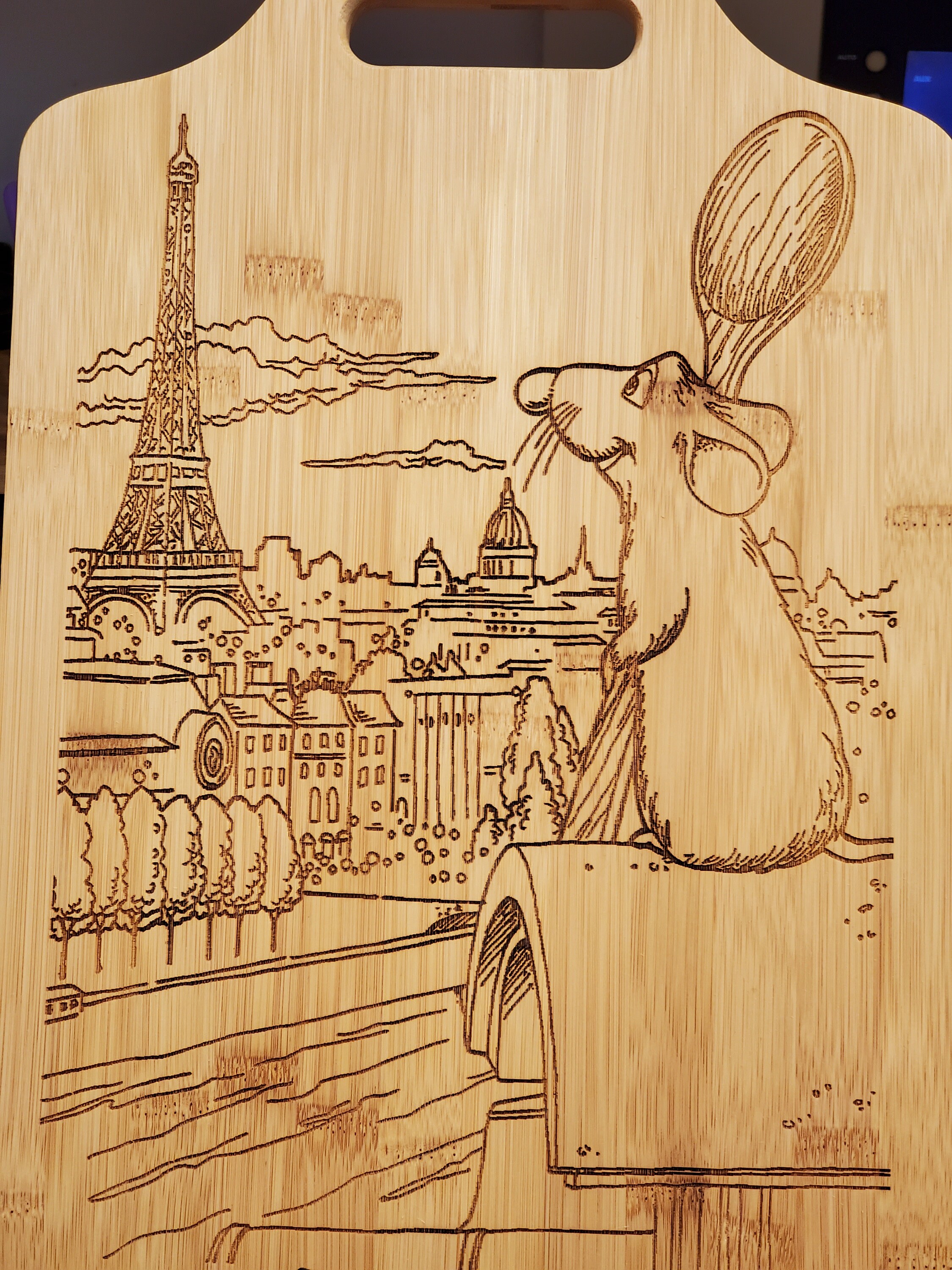 Figment Disney Ride Inspired Cheese Cutting Wood Board Foodie Gift, Kitchen  Decor Engraved Art Gift, Cooking Gift, Housewarming Imagination 