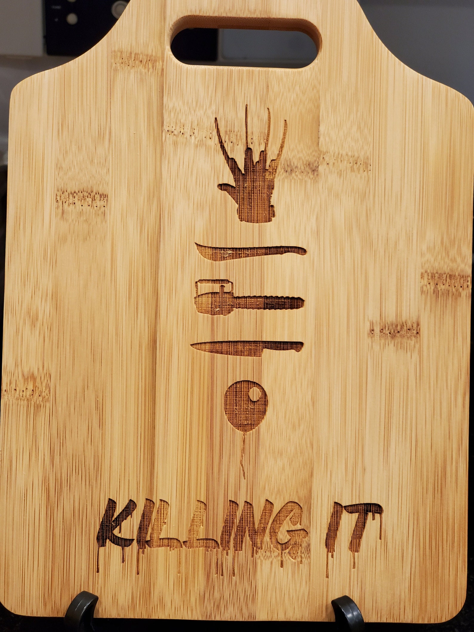 Horror Movies Inspired Cutting Board is the Perfect Addition Etsy UK