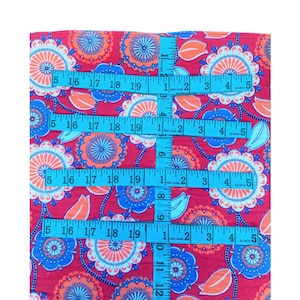 Messmatte für Neugeborene, Vibrant Flowers Baumwollflanell