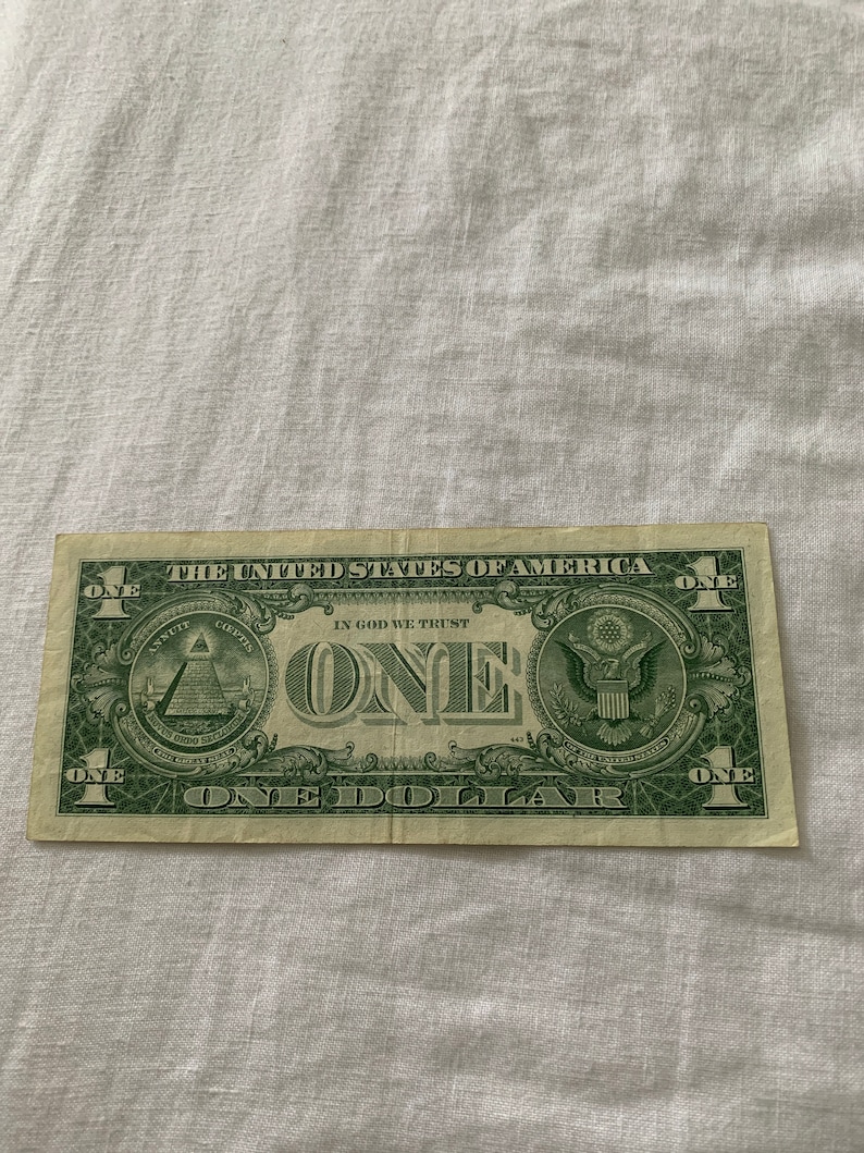 1957 Series B Silver Certificate Etsy 1957 Series B Silver Certificate Etsy
