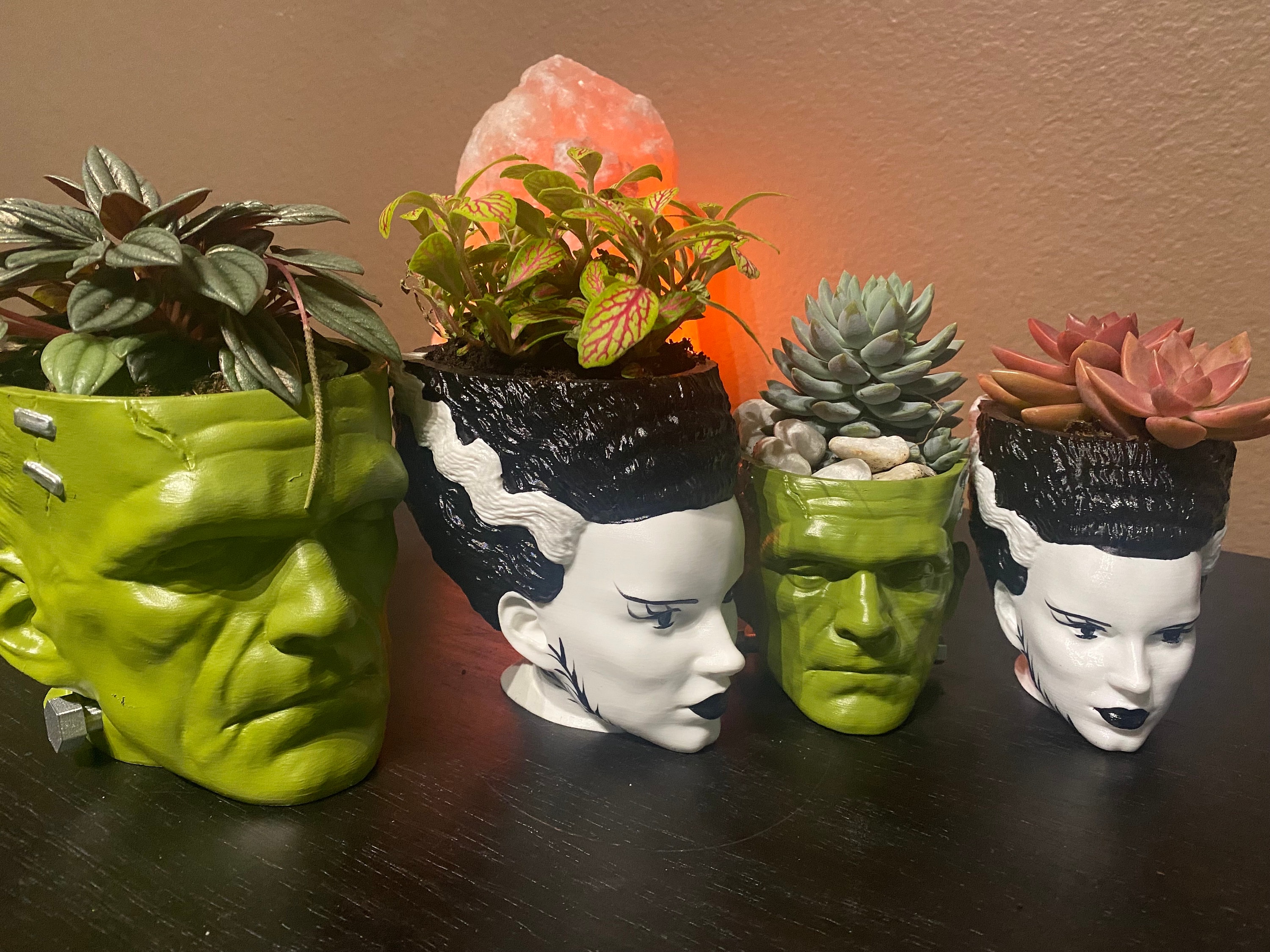 Frankenstein Planter with Drainage
