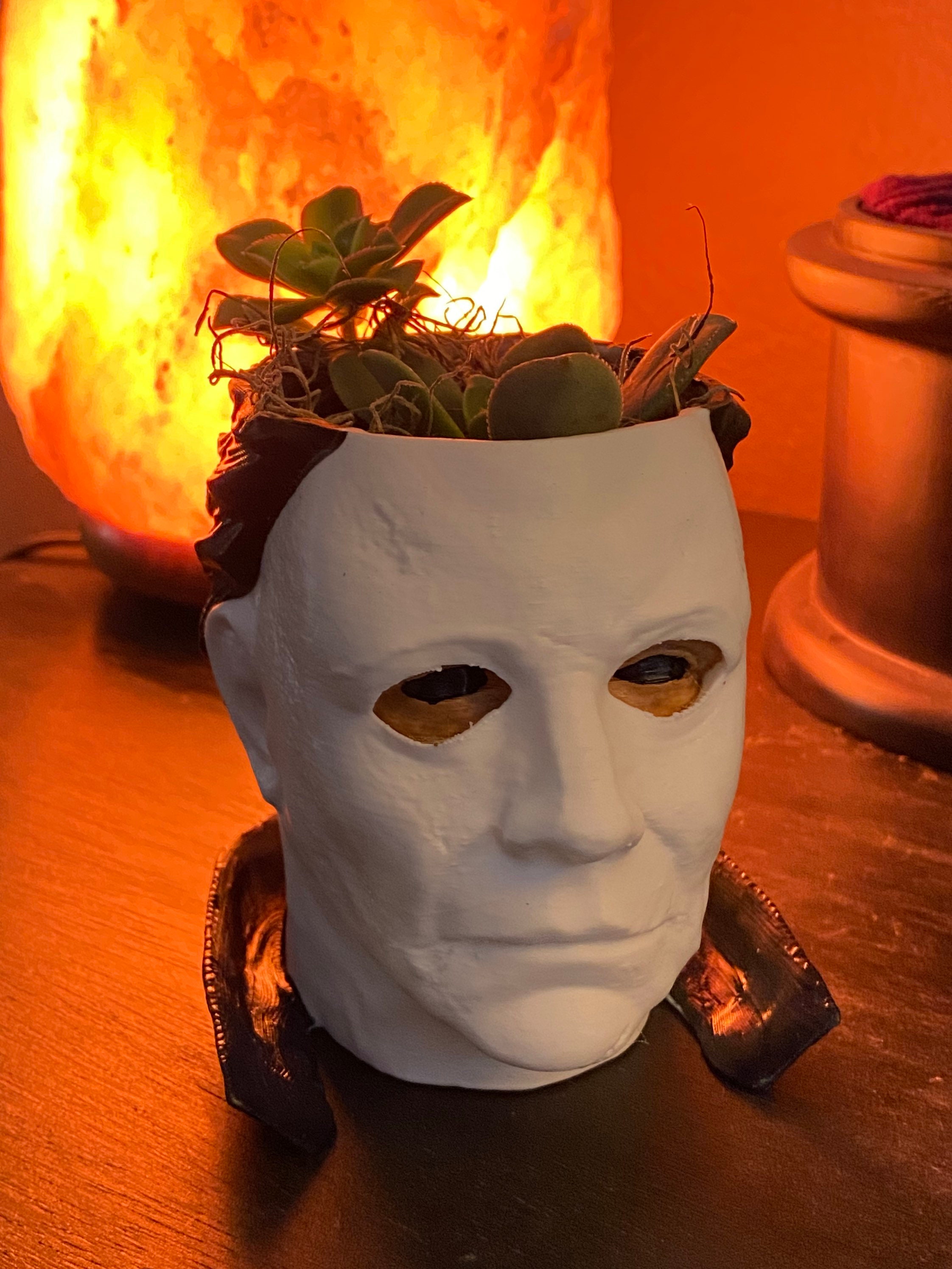 Halloween Michael Myers Planter Etsy Hong Kong