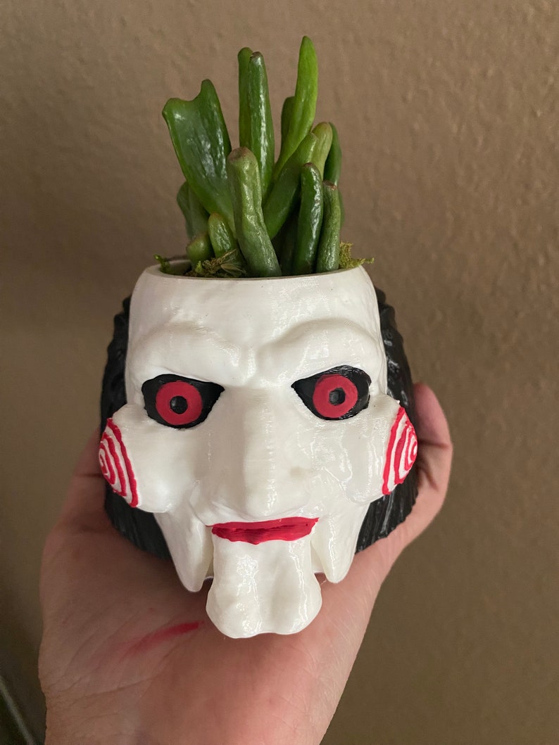 Creepy puppet planter image 3