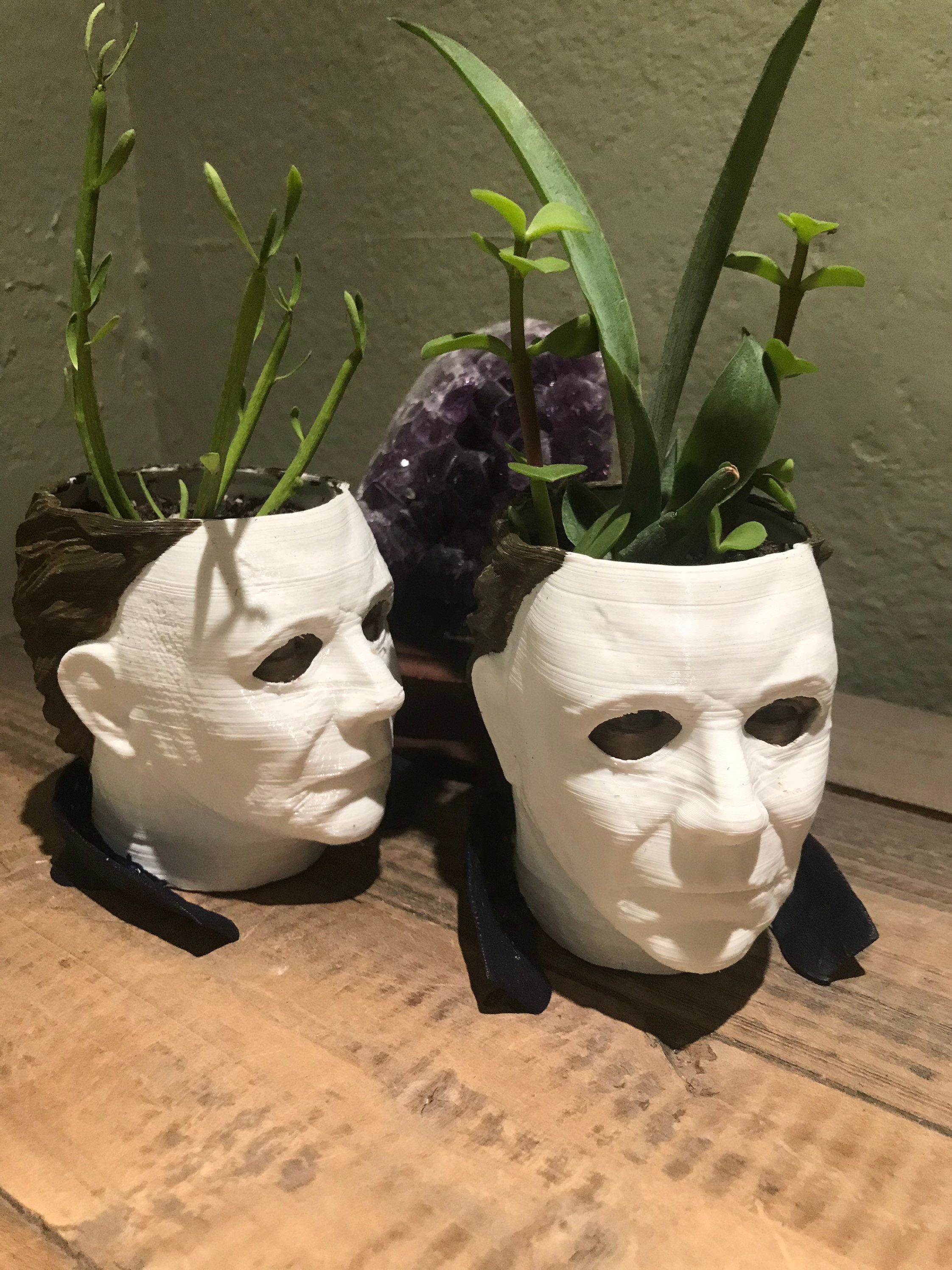 Halloween Michael Myers planter