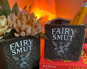 Fairy smut book planter