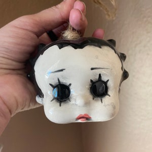 Creepy Betty boop ornament