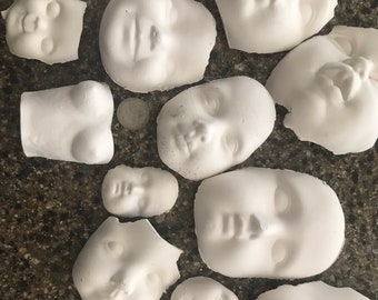Random broken doll parts