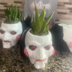 Creepy puppet planter image 9