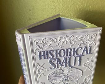 Purple Historical smut book planter