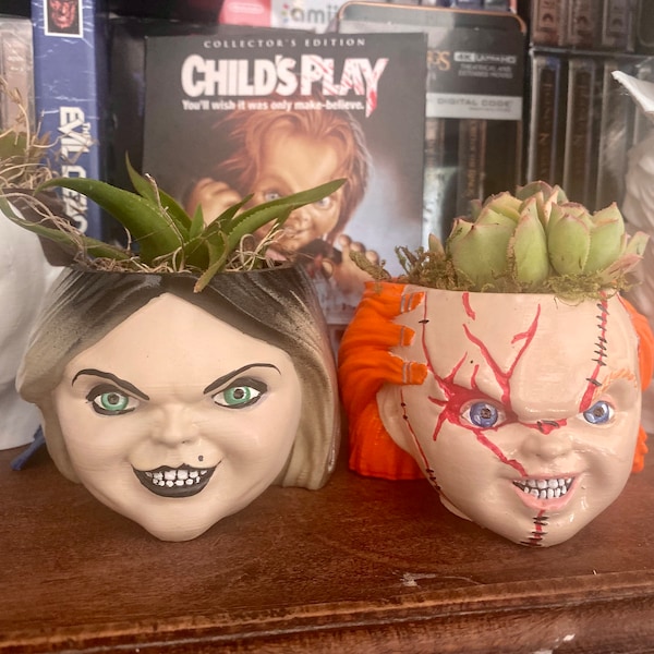 Maceta Tiffany, la novia de Chucky