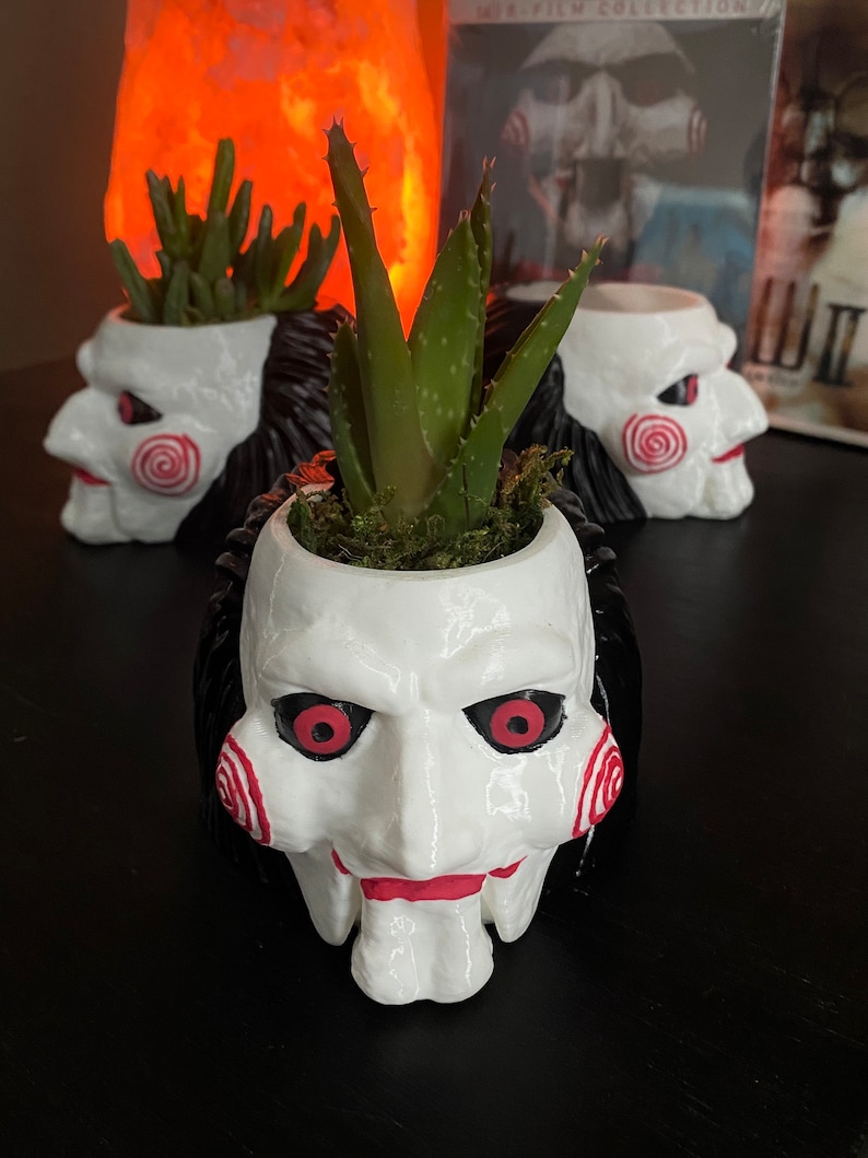 Creepy puppet planter image 5