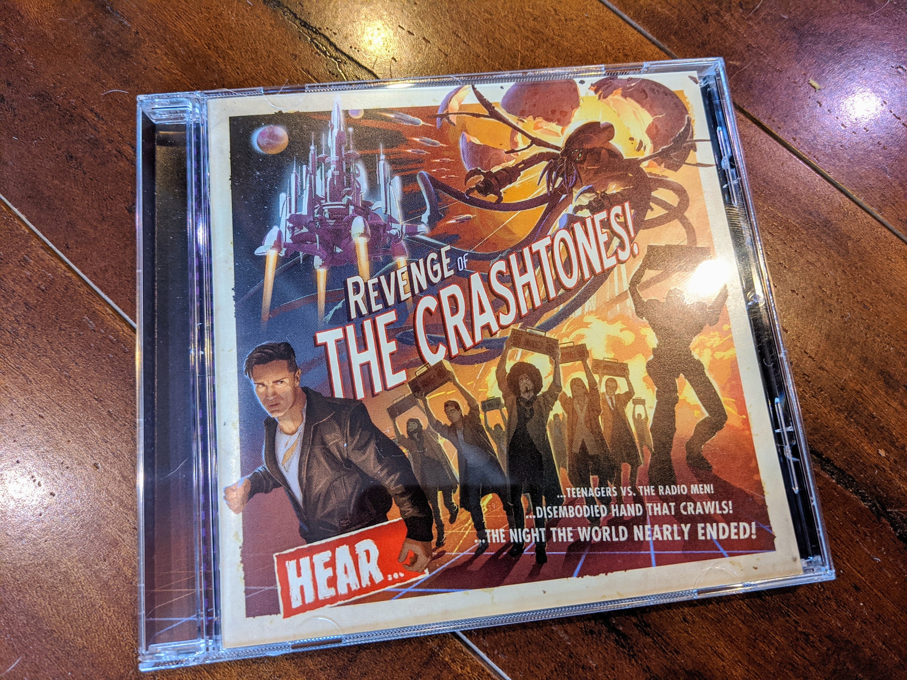Revenge of the Crashtones - SIGNED CD - Etsy