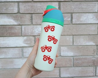 Monster Truck Decals - Set of 10 Vinyl Decals to decorate your water bottle, tumbler, cup, laptop, tablet, mirror, car