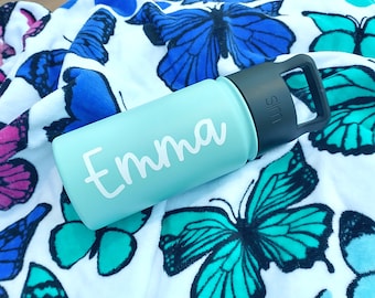 Personalized Name Decal: Custom Vinyl Sticker for Water Bottles, Tumblers, Cups and more