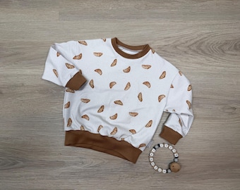 Handmade baby and children's clothing / sweaters, harem pants or rompers / croissant / custom design / grow-with-me clothing / babies and children