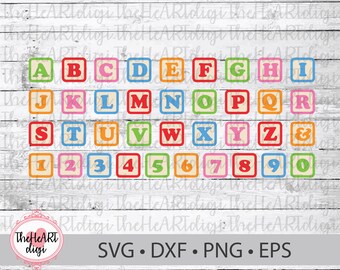Baby Blocks Svg Etsy
