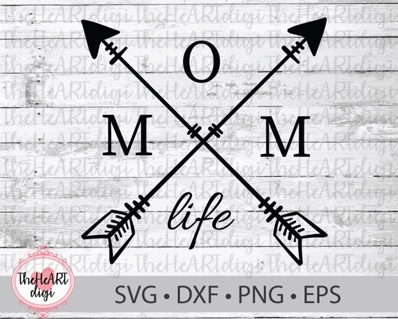 Download Mom Life Svg Arrow Mom Svg Mom Life Clipart Cut File Etsy