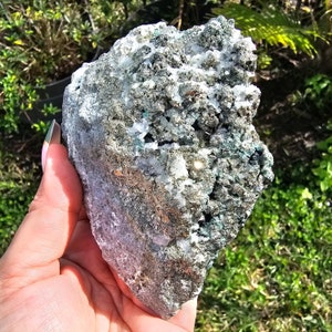 Pyrite with Chalcedony Cluster ~ Pyrite Druzy from Indonesia, Natural Pyrite Cube Pyrite Stone Prosperity Stone Pyrite Raw Large