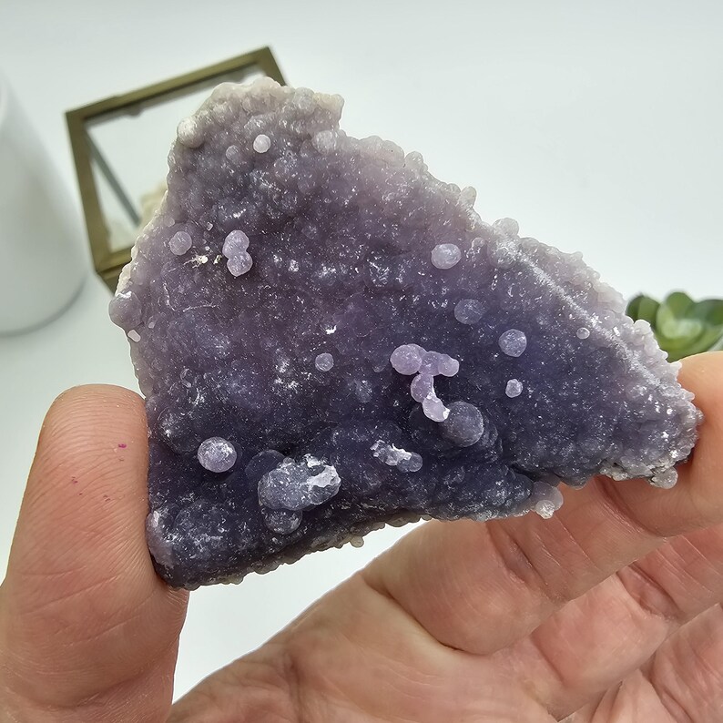 Natural Grape Agate Cluster 2.5