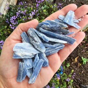 Bulk Blue Kyanite Blades, Blue Kyanite Crystals, Raw Blue Kyanite Blade, Blue Crystals, Healing Crystals, Mineral Crystals, Third Eye Chakra