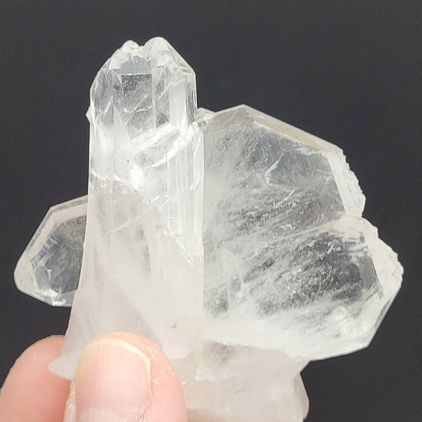 Rare Faden Quartz ~ Choose Your Piece ~ 1.7"-2.8" (43-70mm) ~ Pakistan Clear Quartz Crystals ~ Clusters ~ Gemstone ~ Connections ~ Pure