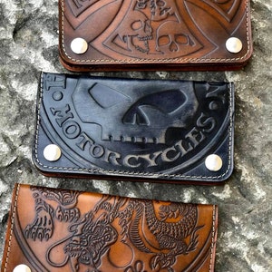 Handmade long leather wallet, Dad gift, Custom leather wallet, Top quality, Perfect gift, Real leather