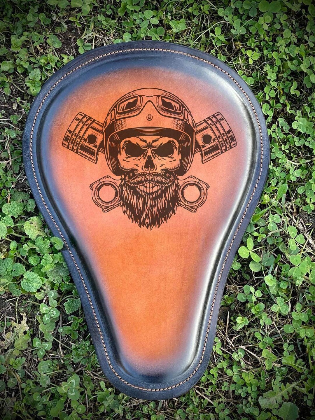 Custom Motorcycle Solo Seat/handmade Solo Seat/bobber Chopper Etsy