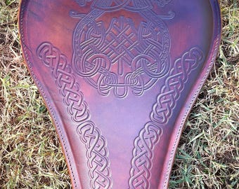Free shipping Custom motorcycle Solo Seat/Handmade Solo Seat/Bobber Chopper Seat,Harley Davidson Seat