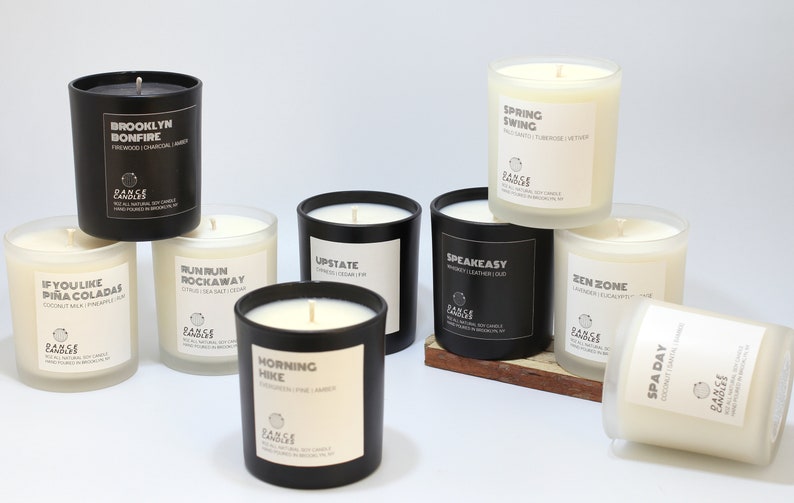 Soy Candles Discounted Two Pack Scented Candles Organic Candle Soy