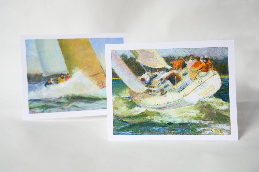 Assorted Boat Notecards - Etsy