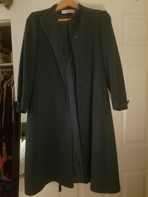 vintage long wool coat - Gem