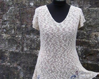 Women's Swing Top "UndieStatement" - Designer Knitting Pattern / Downloadable PDF