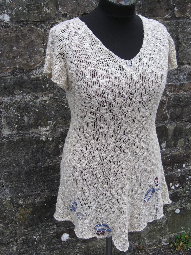 Women's Swing Top UndieStatement Designer Knitting Pattern / Downloadable PDF image 2