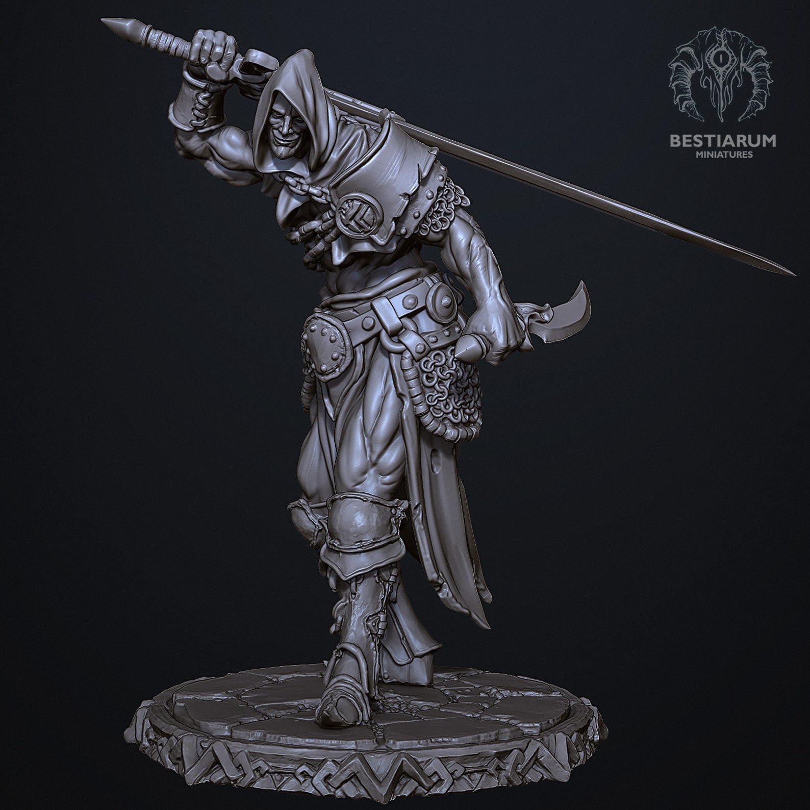 Dark Fantasy Character Miniatures Etsy