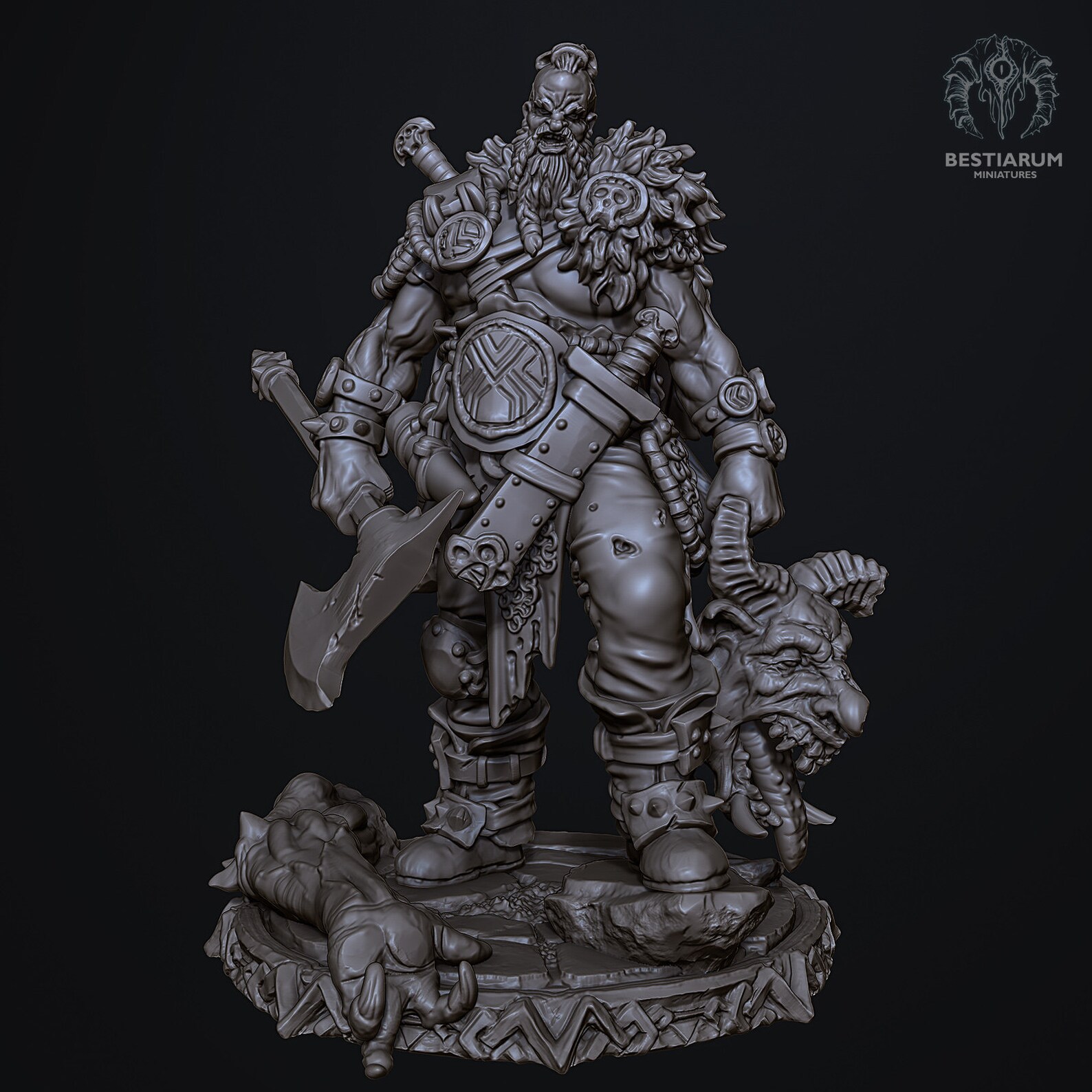 Dark Fantasy Character Miniatures Etsy