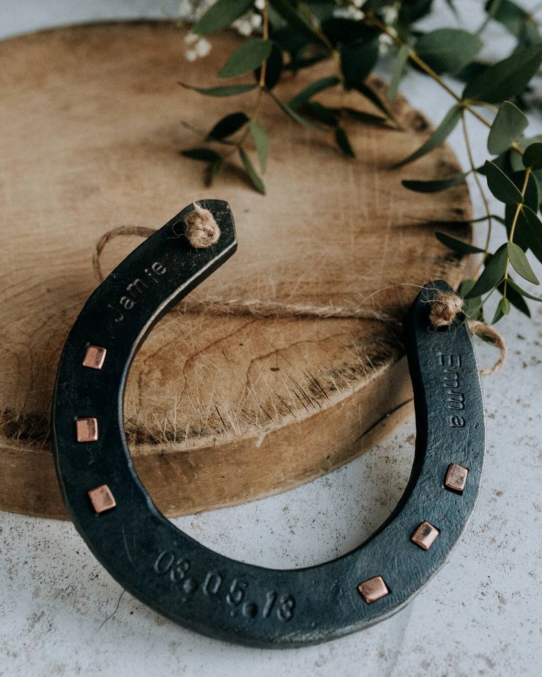 Wedding Horseshoe Keepsake Wedding / 6th Anniversary Etsy UK